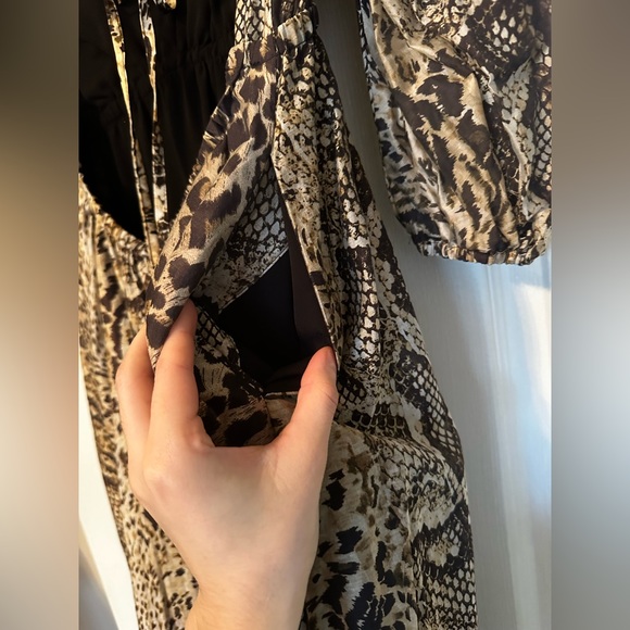 ALLSAINTS women’s midi dress size US 0 - Picture 2 of 8